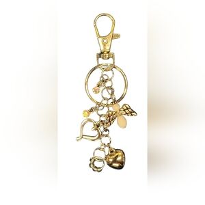 Gold Angel Charm Bracelet